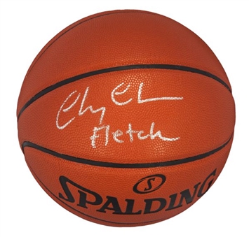 Chevy Chase "Fletch" Inscribed Signed Basketball